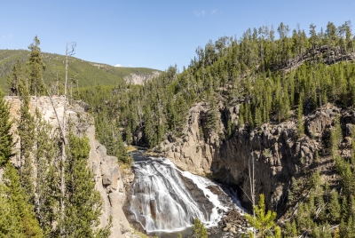 Little Gibbons Falls Yellowstone NP 2024